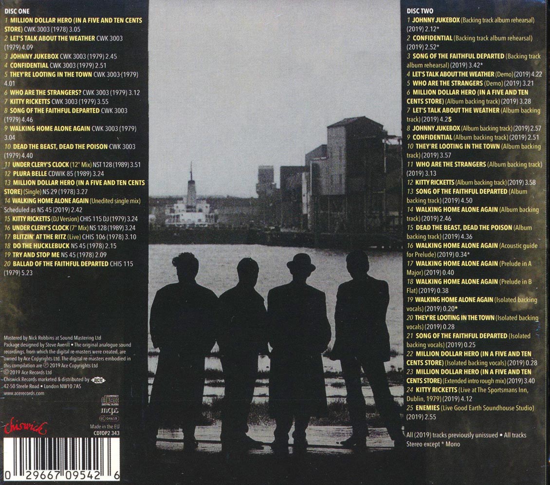The Radiators - Ghosttown: 40th Anniversary Reissue (45 tracks) (2xCD) (incl. large booklet) (deluxe 3-fold digipak) (remastered)