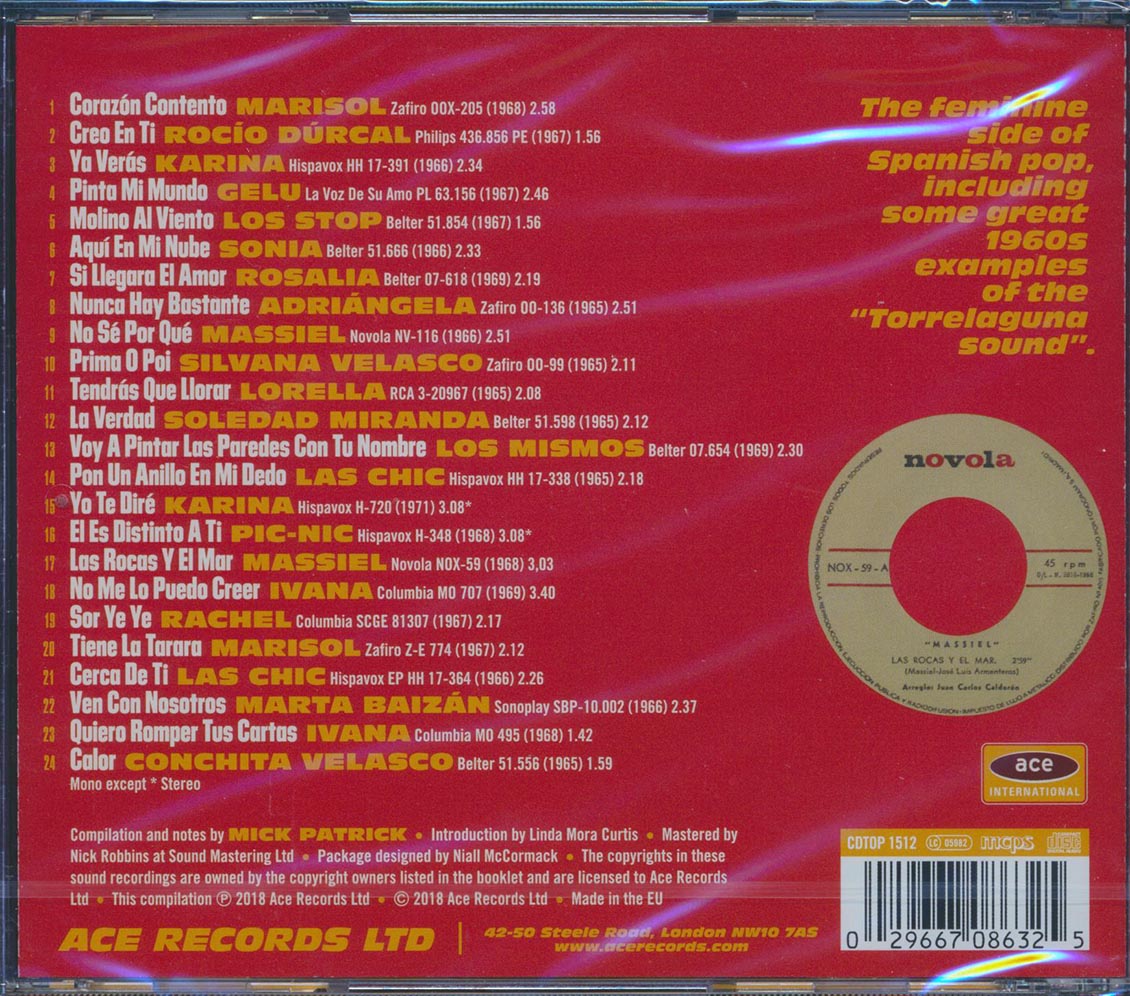 Marisol, Karina, Los Stop, Etc. - Beat Girls Espanol! 1960s She-Pop From Spain (24 tracks) (incl. large booklet) (remastered)