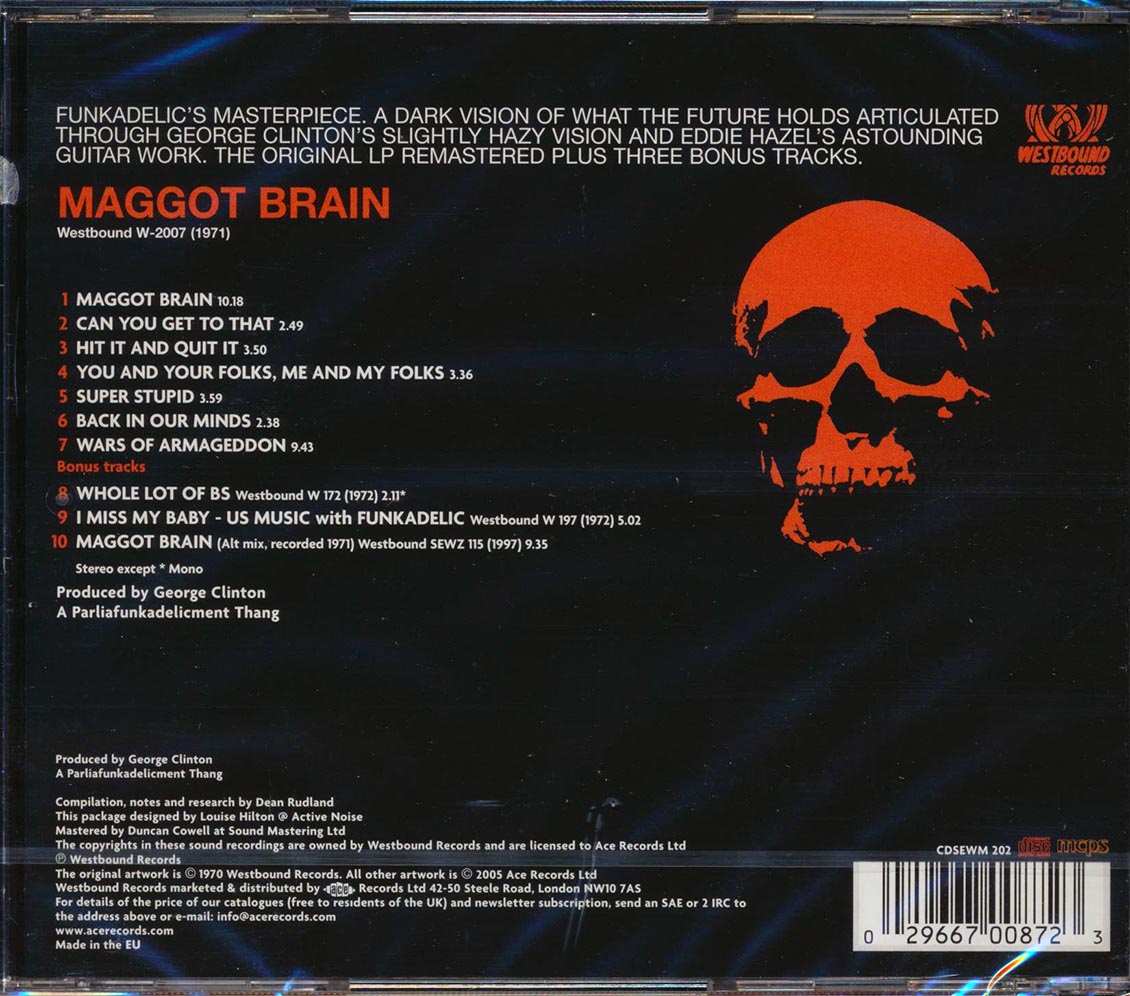 Funkadelic - Maggot Brain (+ 4 bonus tracks) (remastered)