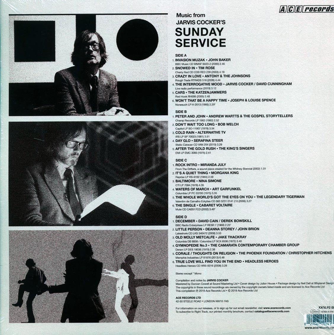 Art Garfunkel, Nina Simone, John Baker, Etc. - Music From Jarvis Cooker's Sunday Service (2xLP)