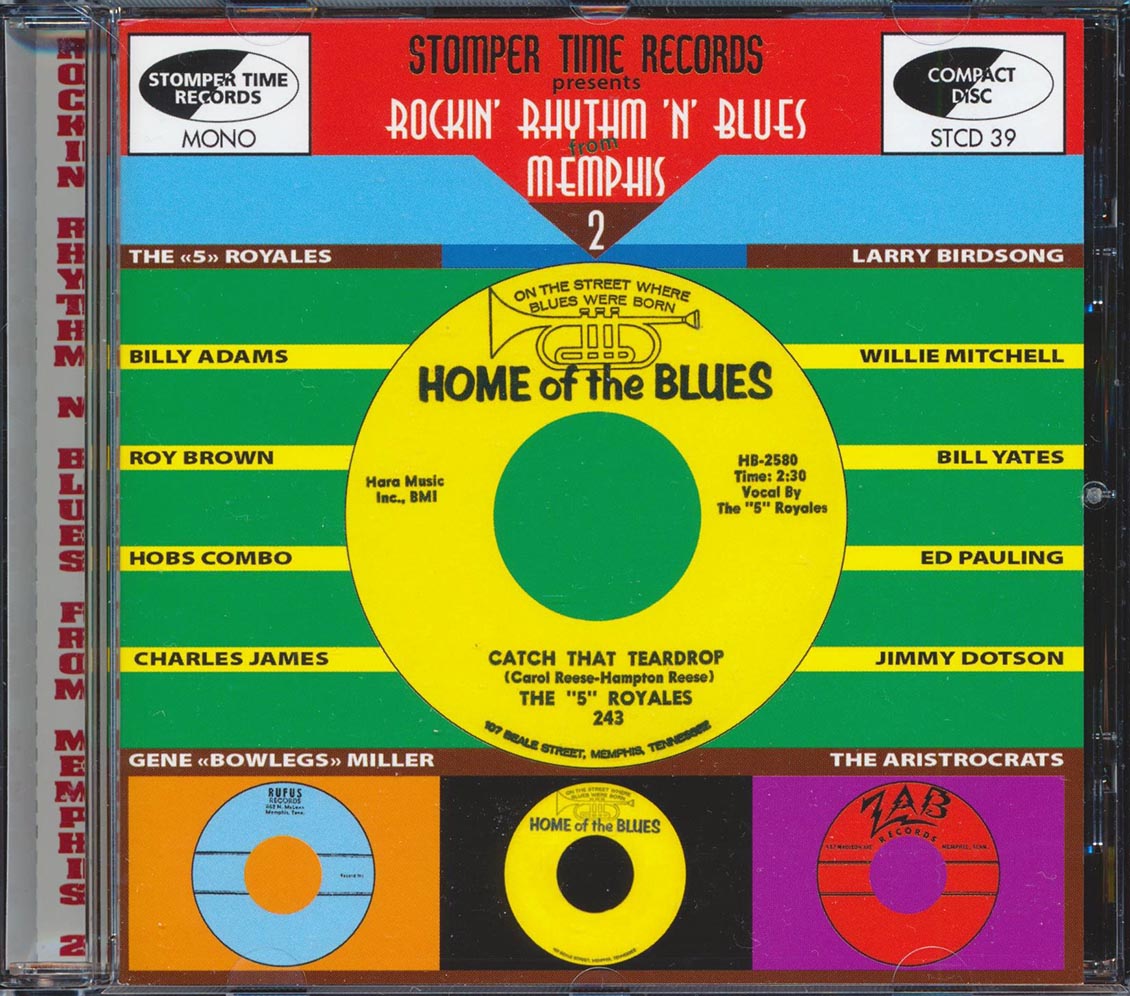Bill Yates, Billy Adams, Roy Brown, Etc. - Rockin' Rhythm 'N' Blues From Memphis Volume 2 (31 tracks) (incl. large booklet) (remastered)