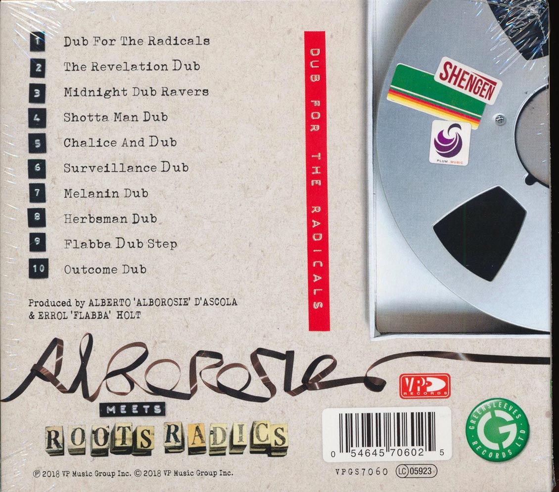Alborosie, The Roots Radics - Alborosie Meets The Roots Radics: Dub For The Radicals