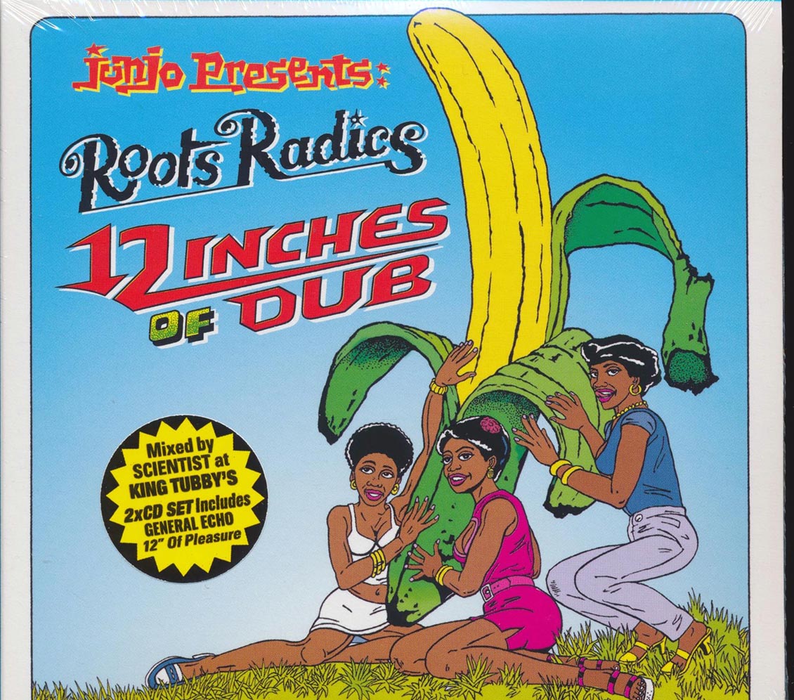 The Roots Radics, General Echo - Junjo Presents 12 Inches Of Dub + 12 Inches Of Pleasure (21 tracks) (2xCD) (deluxe 3-fold digipak)