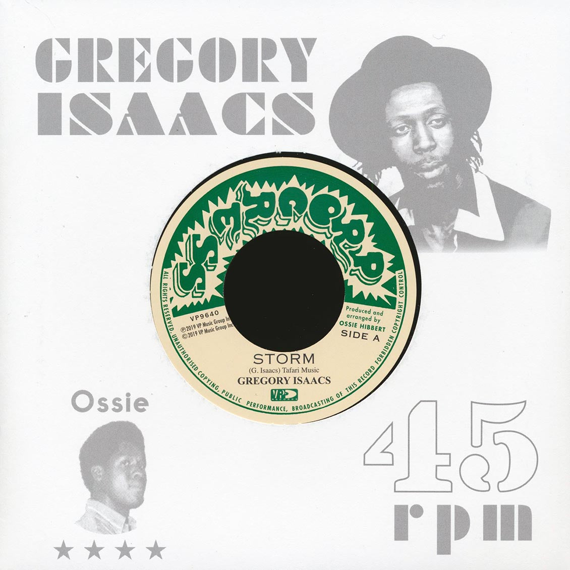 Gregory Isaacs - Storm  /  Ossie All-Stars - Leggo Dub