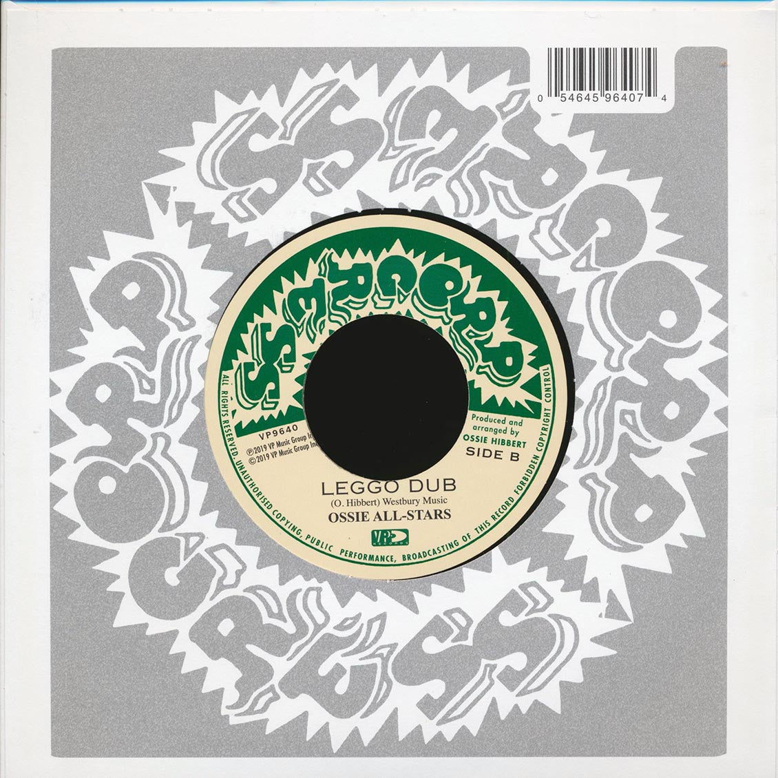 Gregory Isaacs - Storm  /  Ossie All-Stars - Leggo Dub