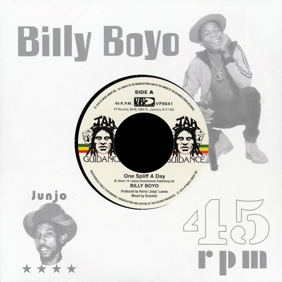 Billy Boyo - One Spliff A Day  /  Roots Radics - One Dub A Day