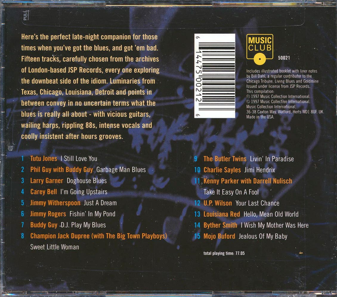Buddy Guy, Jimmy Witherspoon, Jimmy Rogers, Etc. - Slow Burn: An After Hours Blues Collection