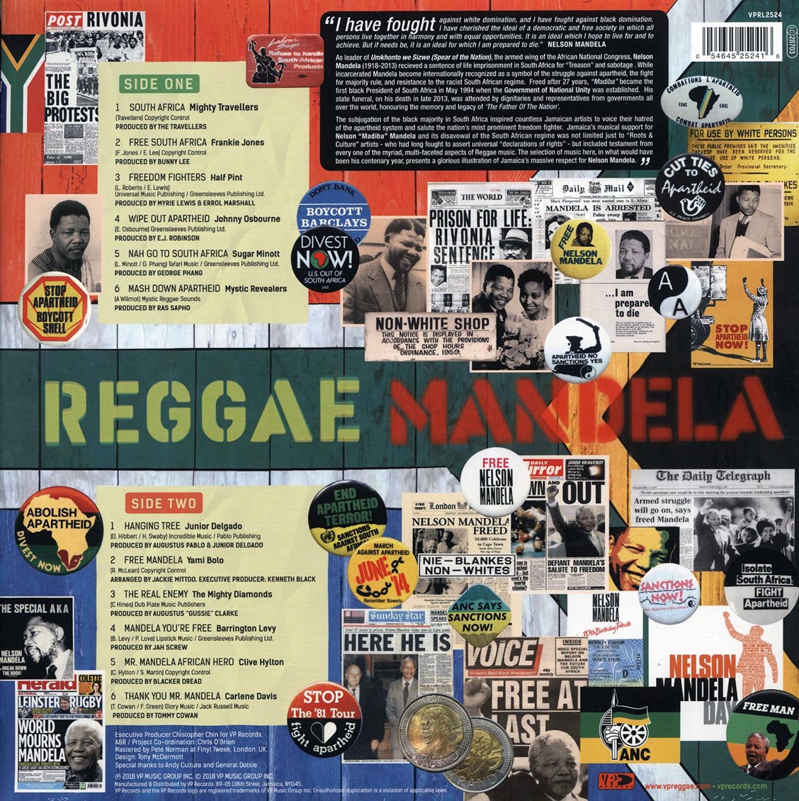 Barrington Levy, Half Pint, Johnny Osbourne, Etc. - Reggae Mandela