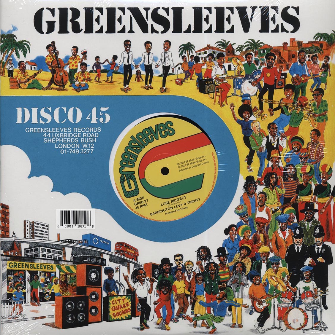 Barrington Levy, Trinity - Lose Respect (Extended Mix)  /  Roman Stewart, Trinity - Since You're Gone (Extended Mix)