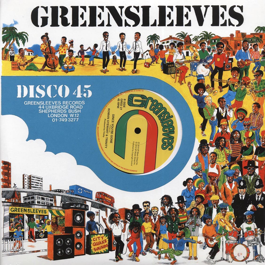 Barrington Levy, Trinity - Lose Respect (Extended Mix)  /  Roman Stewart, Trinity - Since You're Gone (Extended Mix)