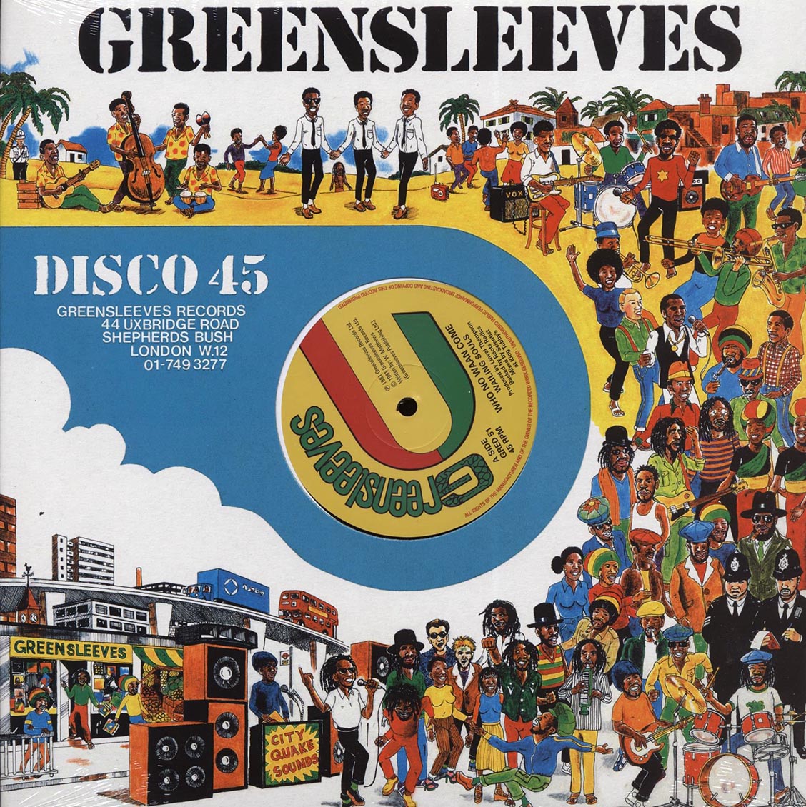 Wailing Souls - Who No Waan Come (Extended Mix)  /  Al Campbell - Unfaithful Children (Extended Mix)