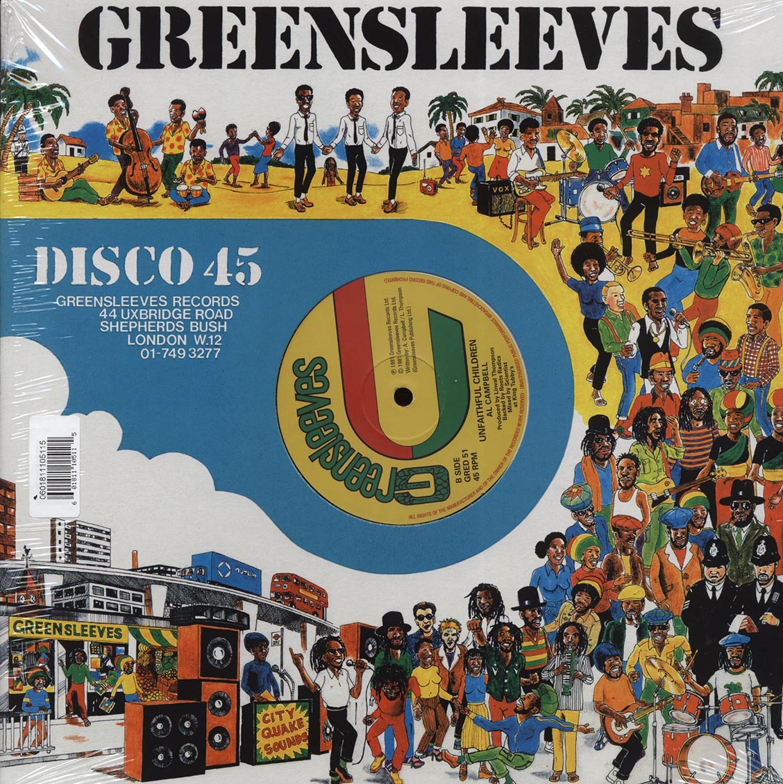 Wailing Souls - Who No Waan Come (Extended Mix)  /  Al Campbell - Unfaithful Children (Extended Mix)