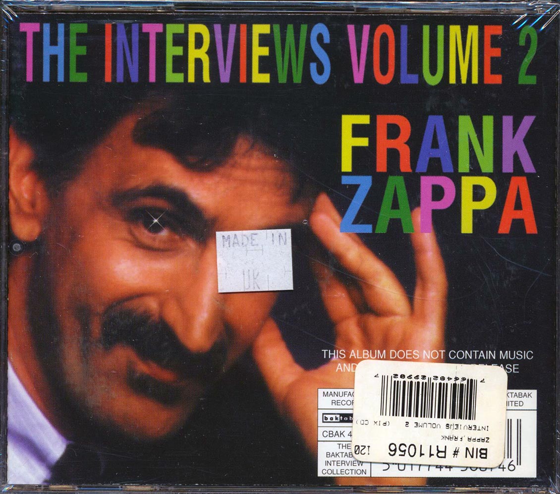 Frank Zappa - The Interview Volume 2