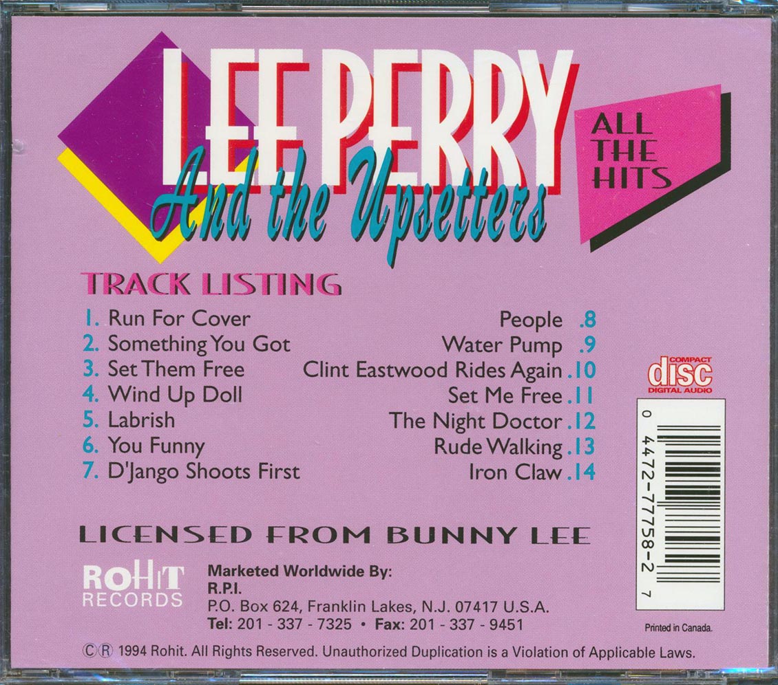 Lee Perry - All The Hits