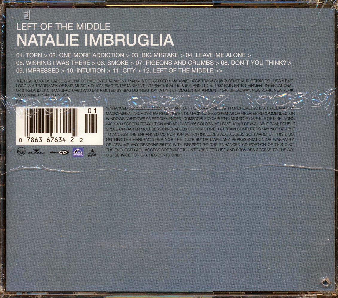 Natalie Imbruglia - Left Of The Middle (incl. large booklet)