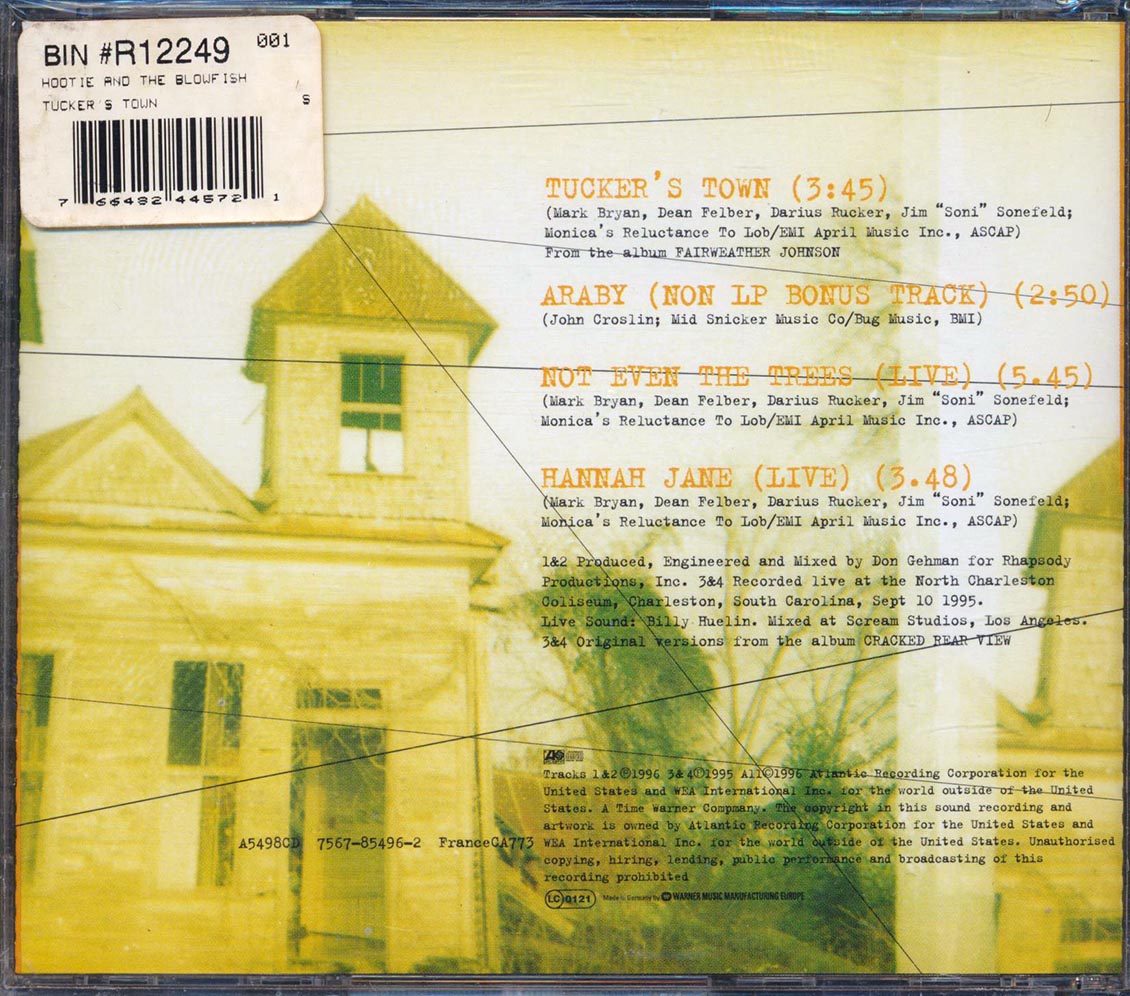 Hootie & The Blowfish - Tucker's Town