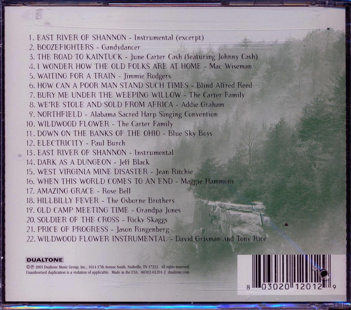 Jimmie Rodgers, June Carter Cash, Mac Wiseman, Etc. - The Appalachians: Companion To The Public Television Series (22 tracks) (marked/ltd stock)