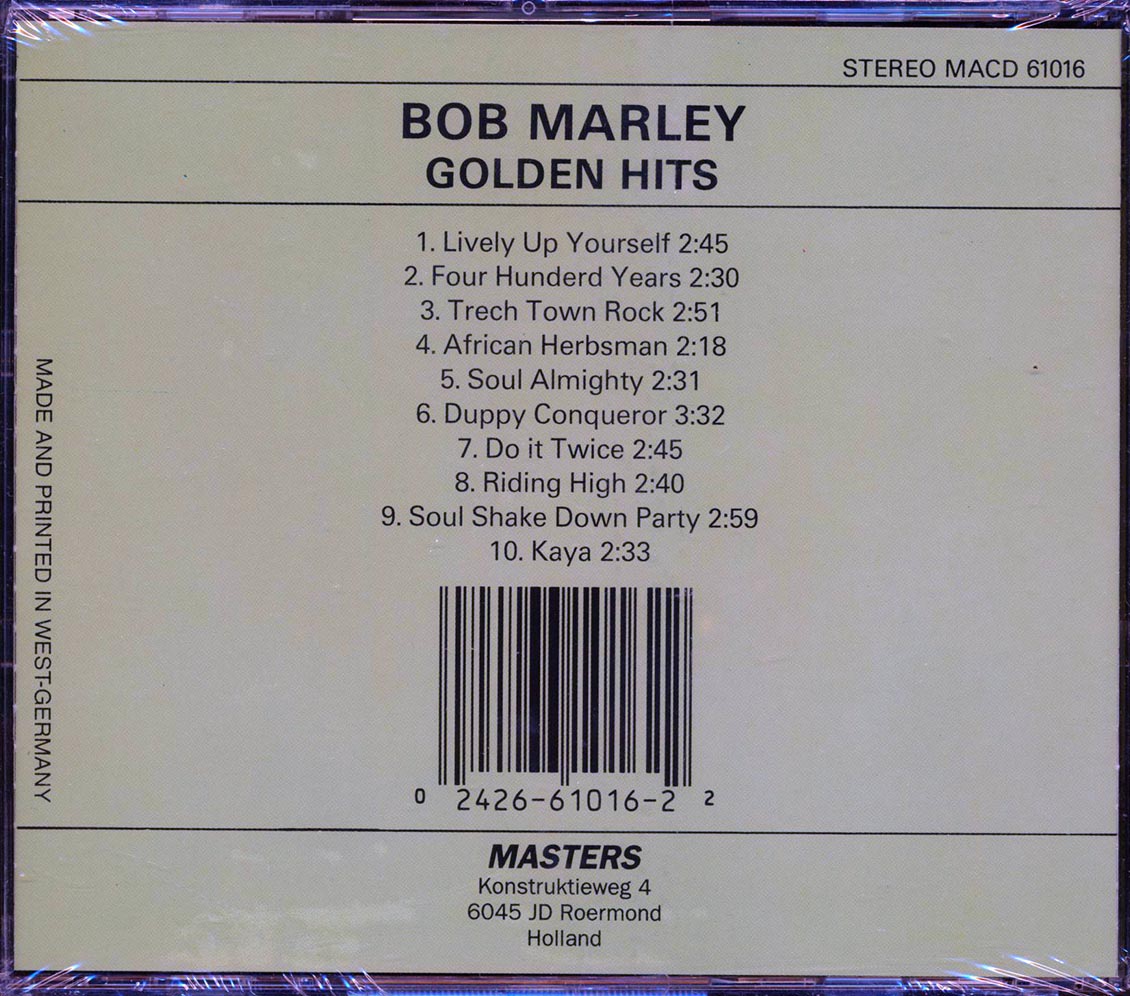 Bob Marley - Golden Hits