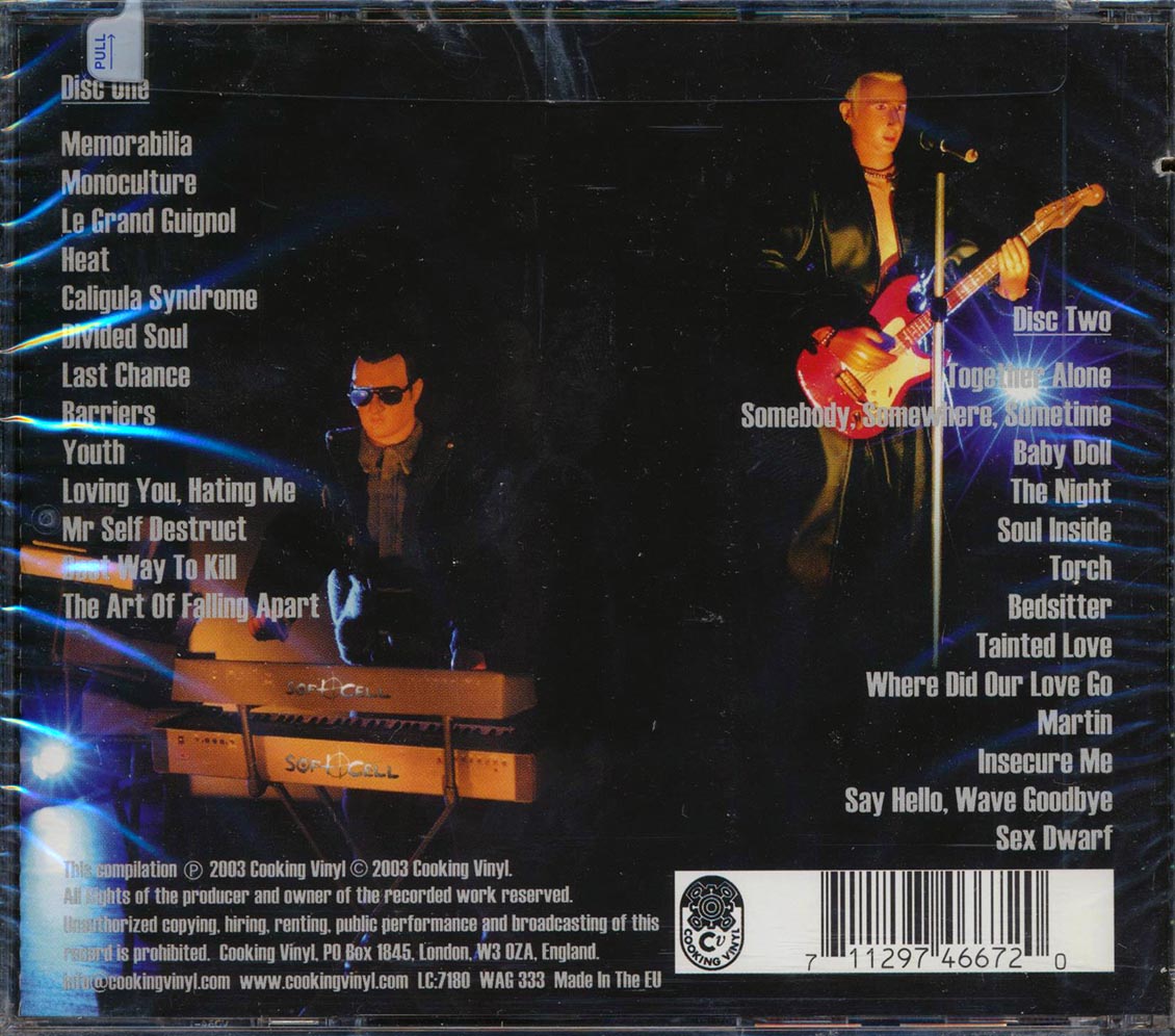 Soft Cell - Live (26 tracks) (2xCD) (incl. large booklet)