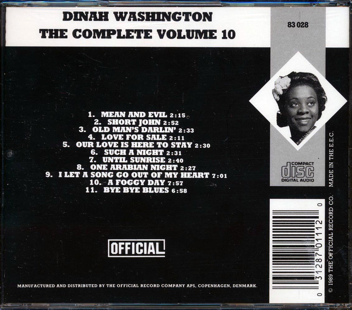 Dinah Washington - The Complete Dinah Washington Volume 10: 1953-1954