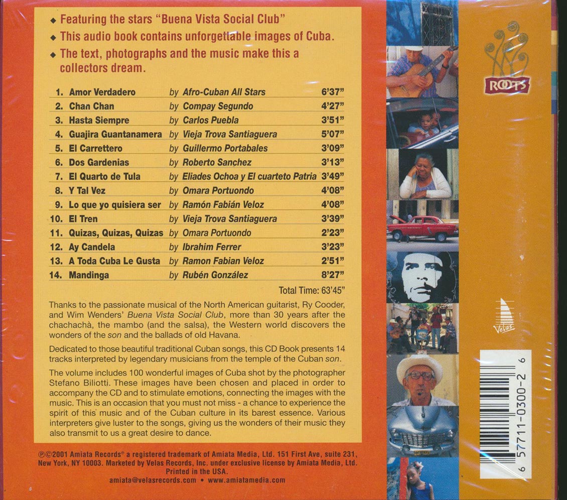 Eliades Ochea, Compay Segundo, Afro-Cuban All Stars, Etc. - Viva Cuba Libre (casebound set) (incl. 64-page booklet)