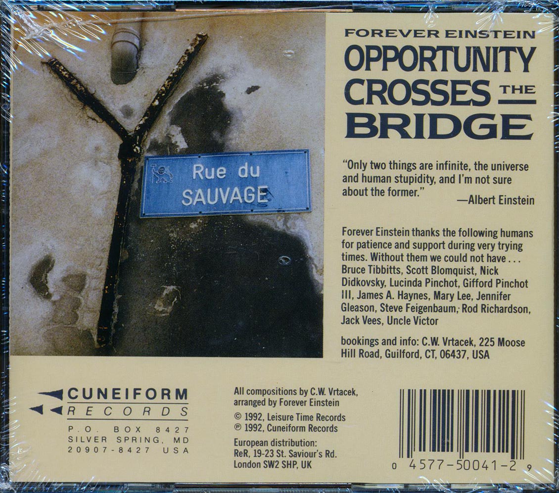 Forever Einstein - Opportunity Crosses The Bridge (29 tracks)