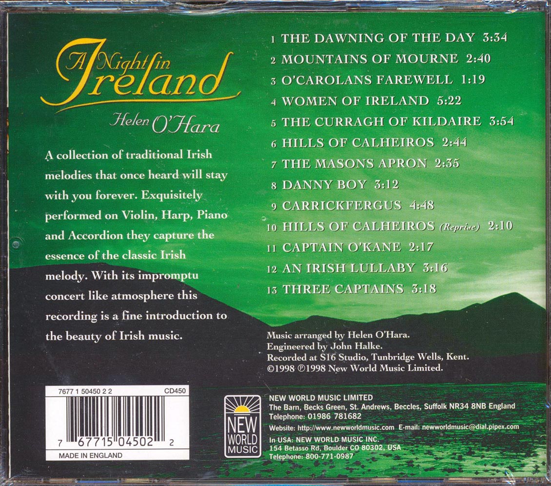 Helen O'Hara - A Night In Ireland