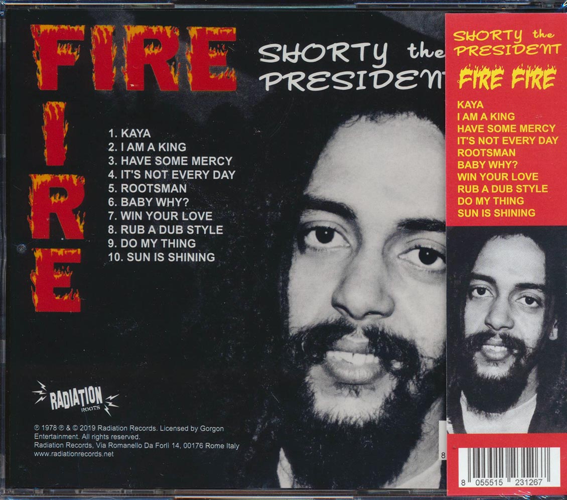 Shorty The President - Fire Fire (ltd. ed.)