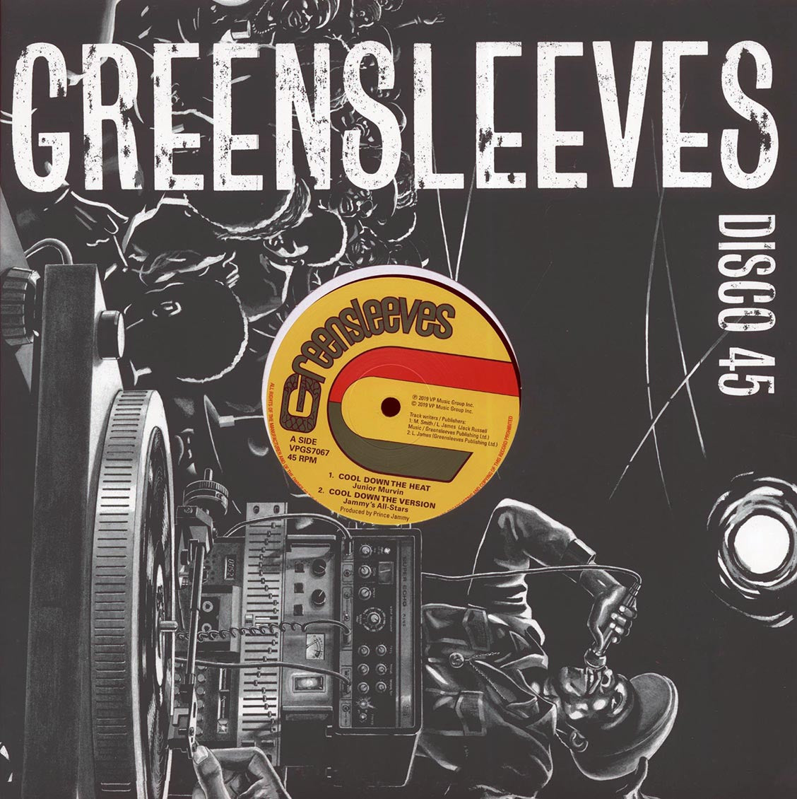 Nitty Gritty - Run Down The World; Jammy's All Stars - Run Down The Version  /  Jr. Murvin - Cool Down The Heat; Jammy's All Stars - Cool Down The Version