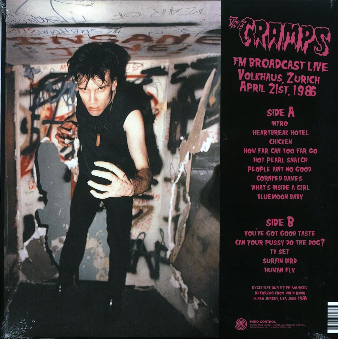 The Cramps - Hot Pearl Radio Broadcast: TV Broadcast Live Volkhaus, Zurich April 21st, 1986