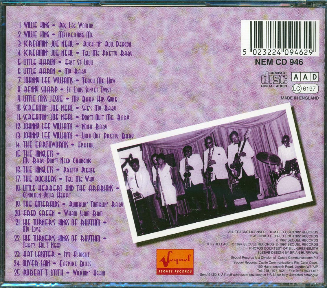 Willie King, Little Aaron, Denny Sharp, Etc. - Mo Betta': St. Louis R&B 1956-1966 (25 tracks)