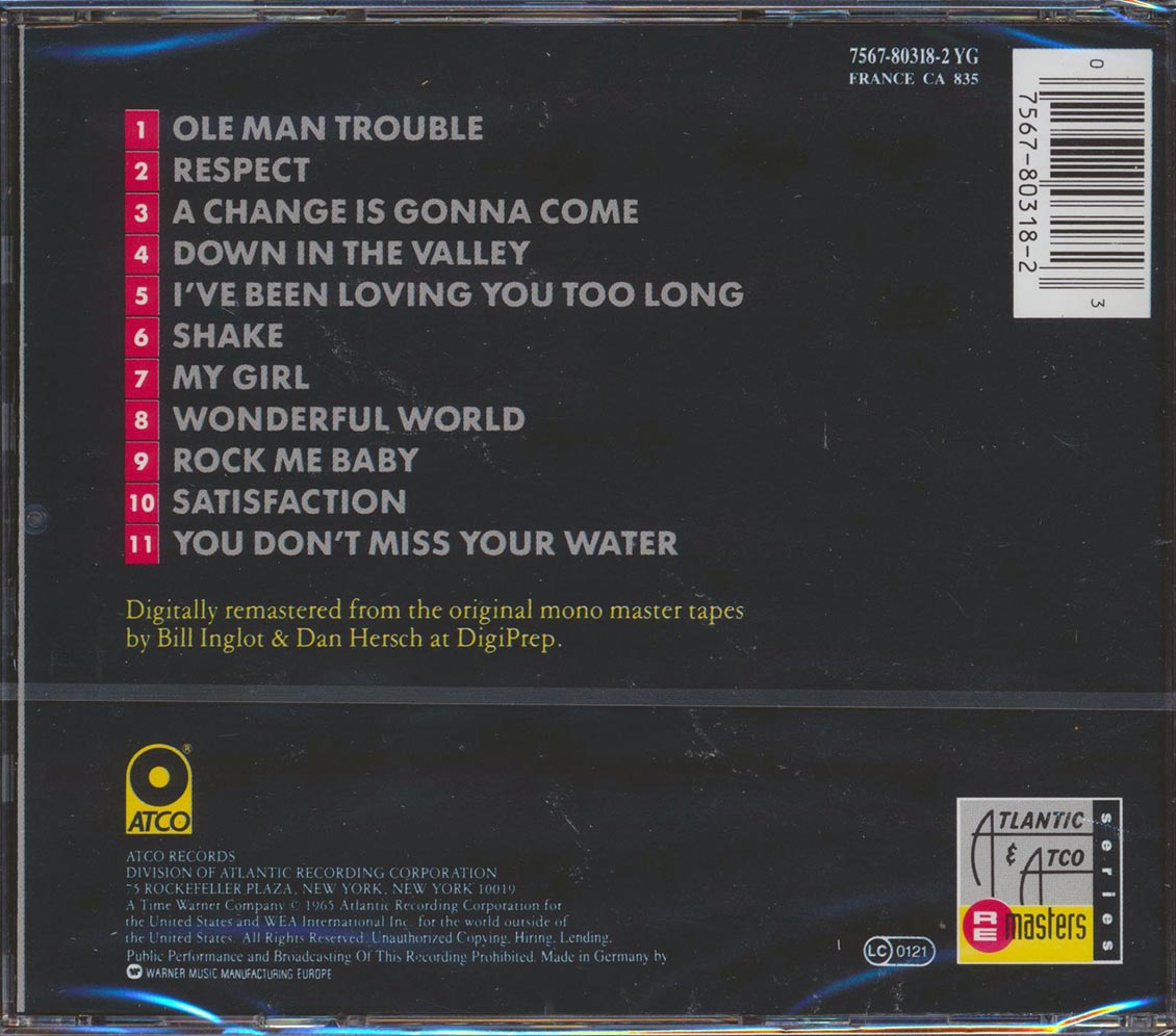 Otis Redding - Otis Redding Sings Soul (remastered)