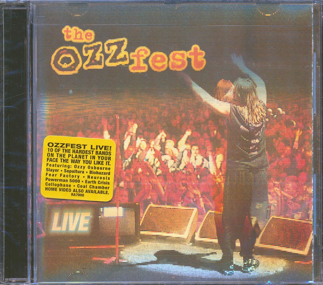 Ozzy Osbourne, Slayer, Coal Chamber, Etc. - The Ozz-Fest Live (Lenticular artwork)