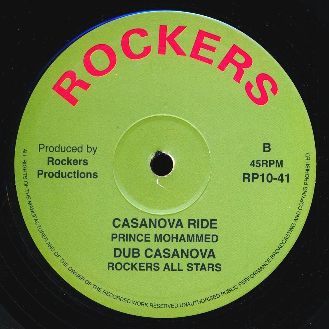 Lacksley Castell - Love In Your Heart (Extended Mix);  Roman Stewart - Casanova;  Dub  /  Prince Mohammed - Casanova Ride;  Dub Casanova (rhythm: "Dennis Brown - Children Of Israel")