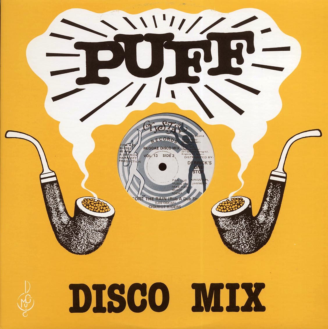 Franklyn Bubbler Waul - Before The Rain (Extended Mix)  /  Chariot Riders - Before The Rain (Rub A Dub Style) (orig. press)