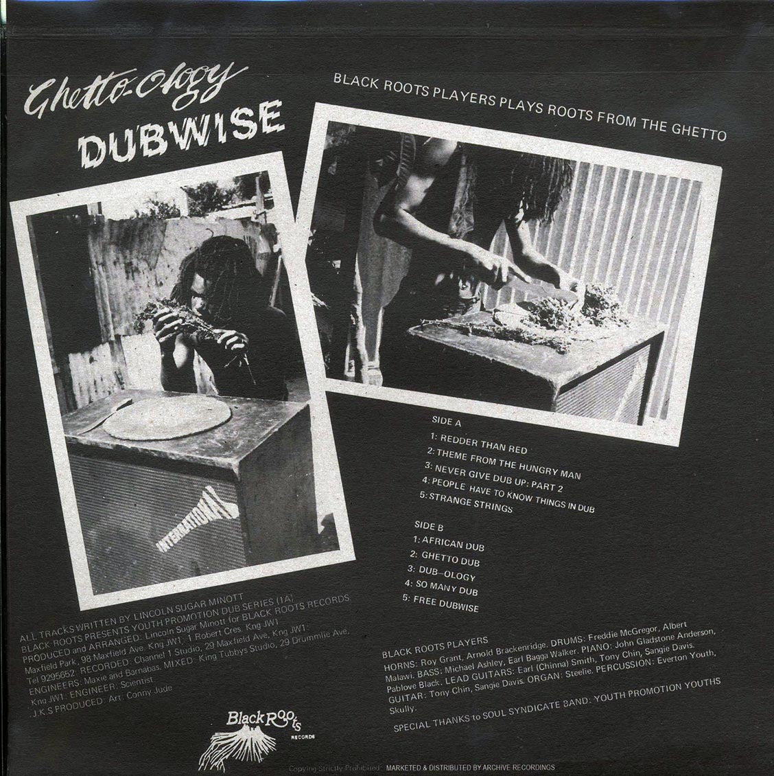 Soul Syndicate - Ghetto-Ology Dubwise (colored vinyl)