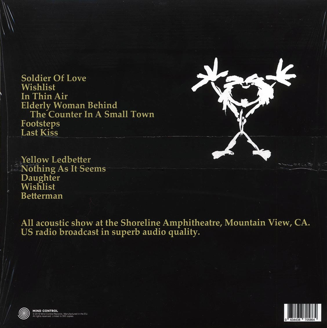 Pearl Jam - Acoustic In Mountain View, CA (ltd. 500 copies made)