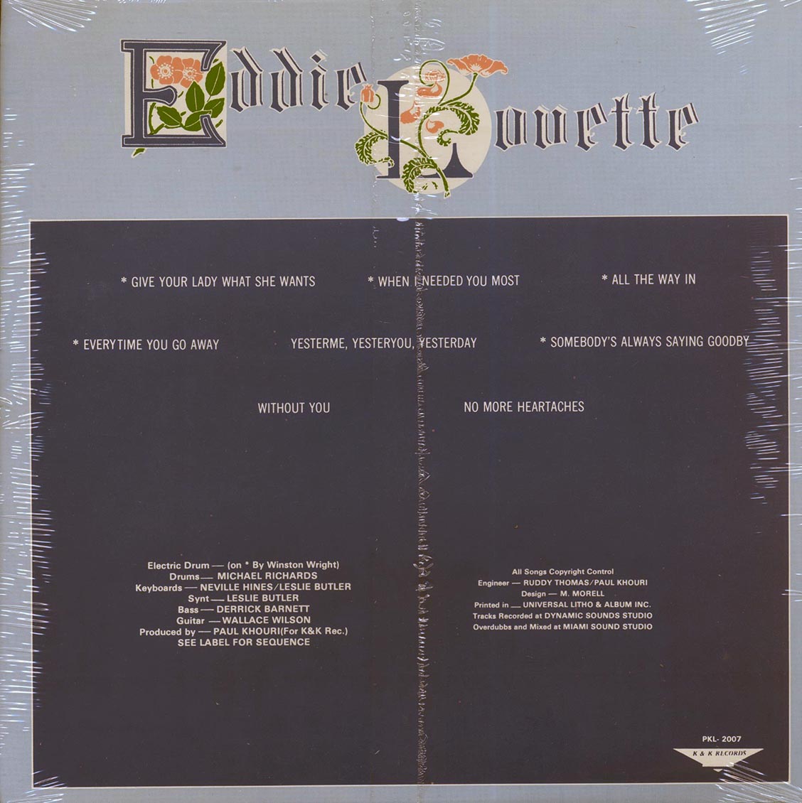 Eddie Lovette - Give Your Lady What She Wants (orig. press)