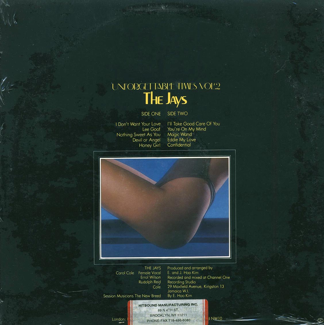 The Jays - Unforgettable Times Volume 2 (orig. press)