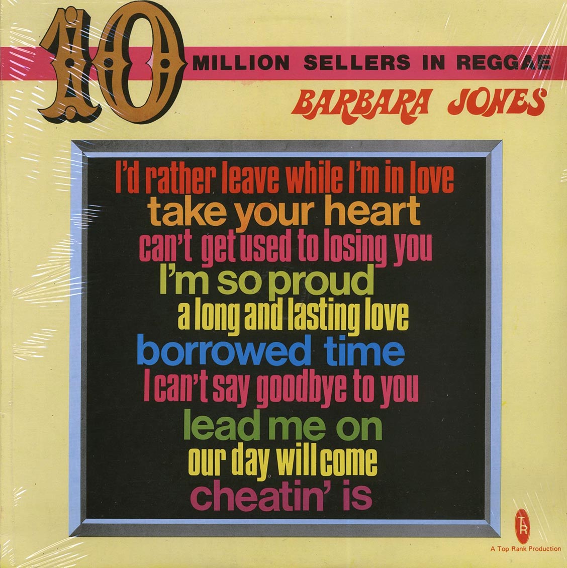 Barbara Jones - 10 Million Sellers In Reggae (orig. press)