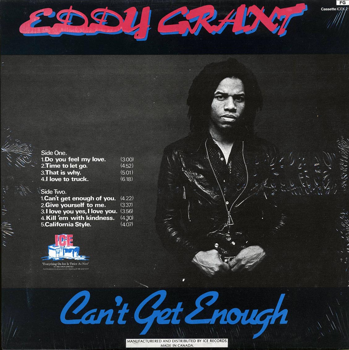 Eddy Grant - Can't Get Enough (orig. press)