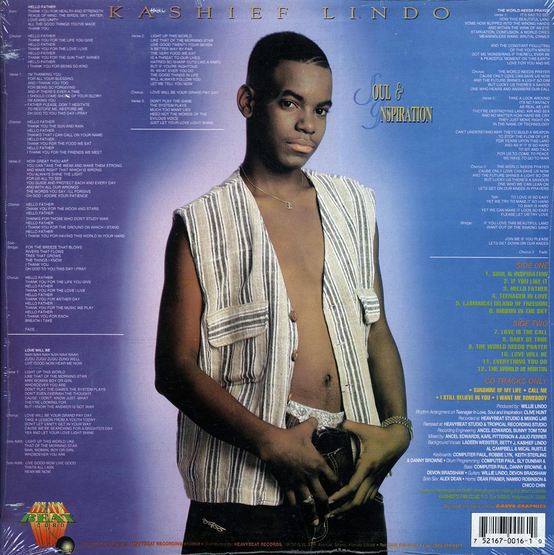 Kashief Lindo - Soul & Inspiration (orig. press)