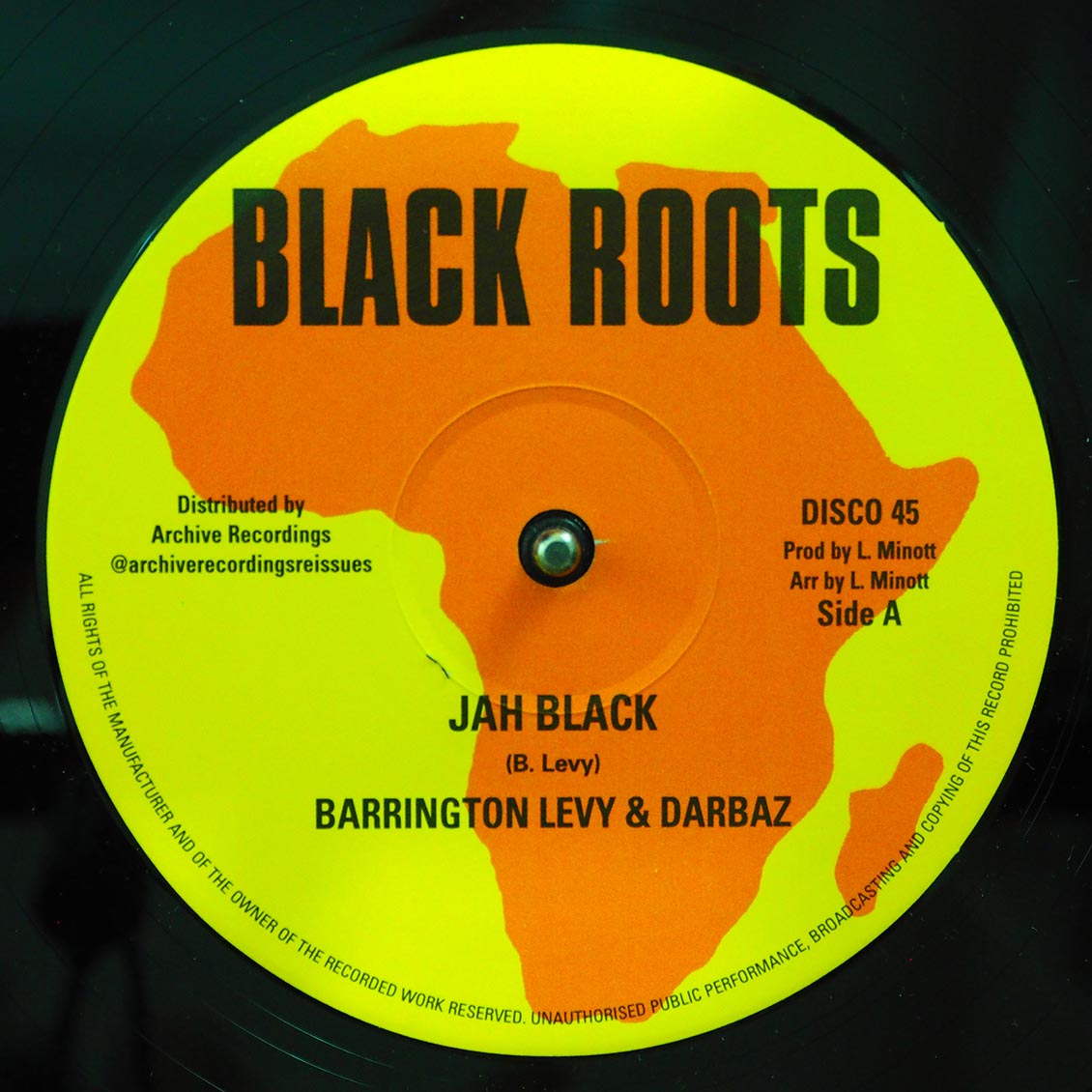 Barrington Levy & DarBaz - Jah Black (Extended Mix)  /  Robert Emmanuel - Leave People Business (Extended Mix)