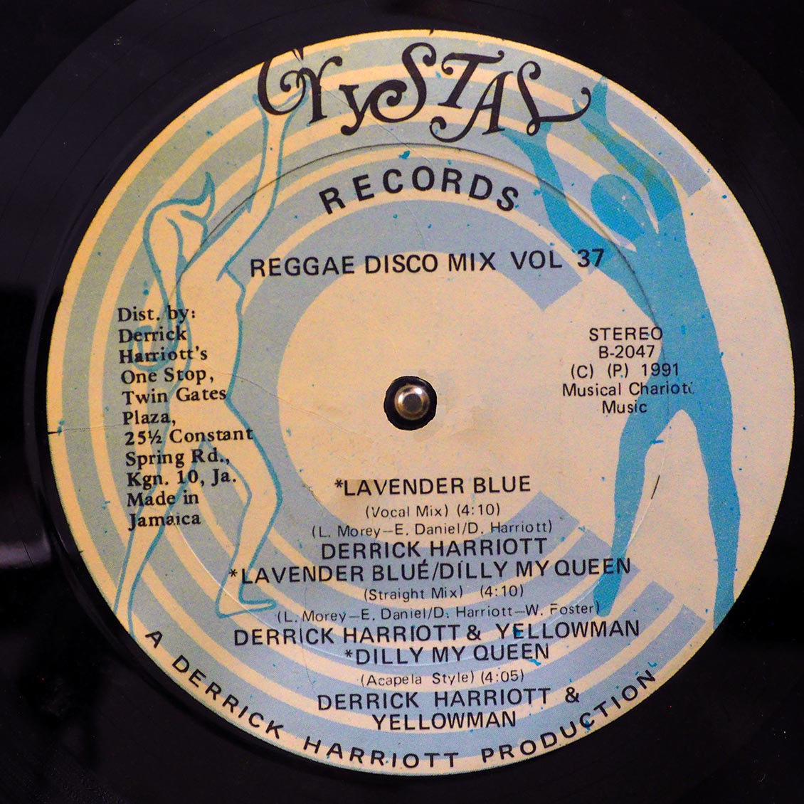 Derrick Harriott - Lavender Blue; Derrick Harriott, Yellowman - Lavender Blue/Dilly My Queen; Mafia & Fluxy - Dilly My Queen  /  Derrick Harriott - Lavender Blue; Derrick Harriott, Yellowman - Lavender Blue/Dilly My Queen; Acapella (orig. press)