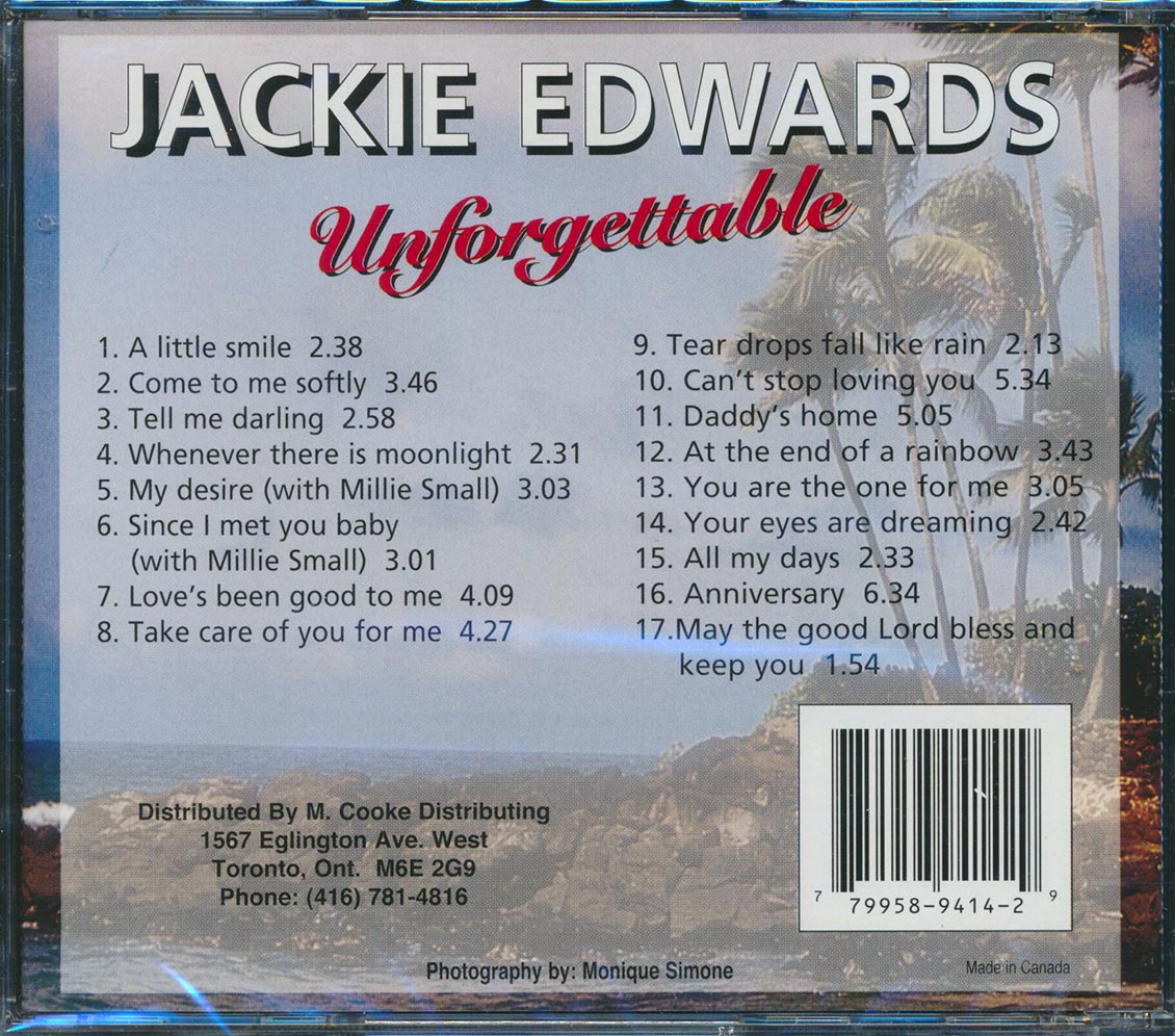 Jackie Edwards - Unforgettable