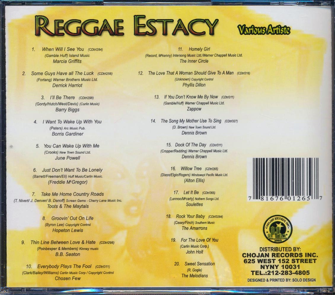 Phyllis Dillon, Toots & The Maytals, Alton Ellis, Etc. - Reggae Estacy (20 tracks)
