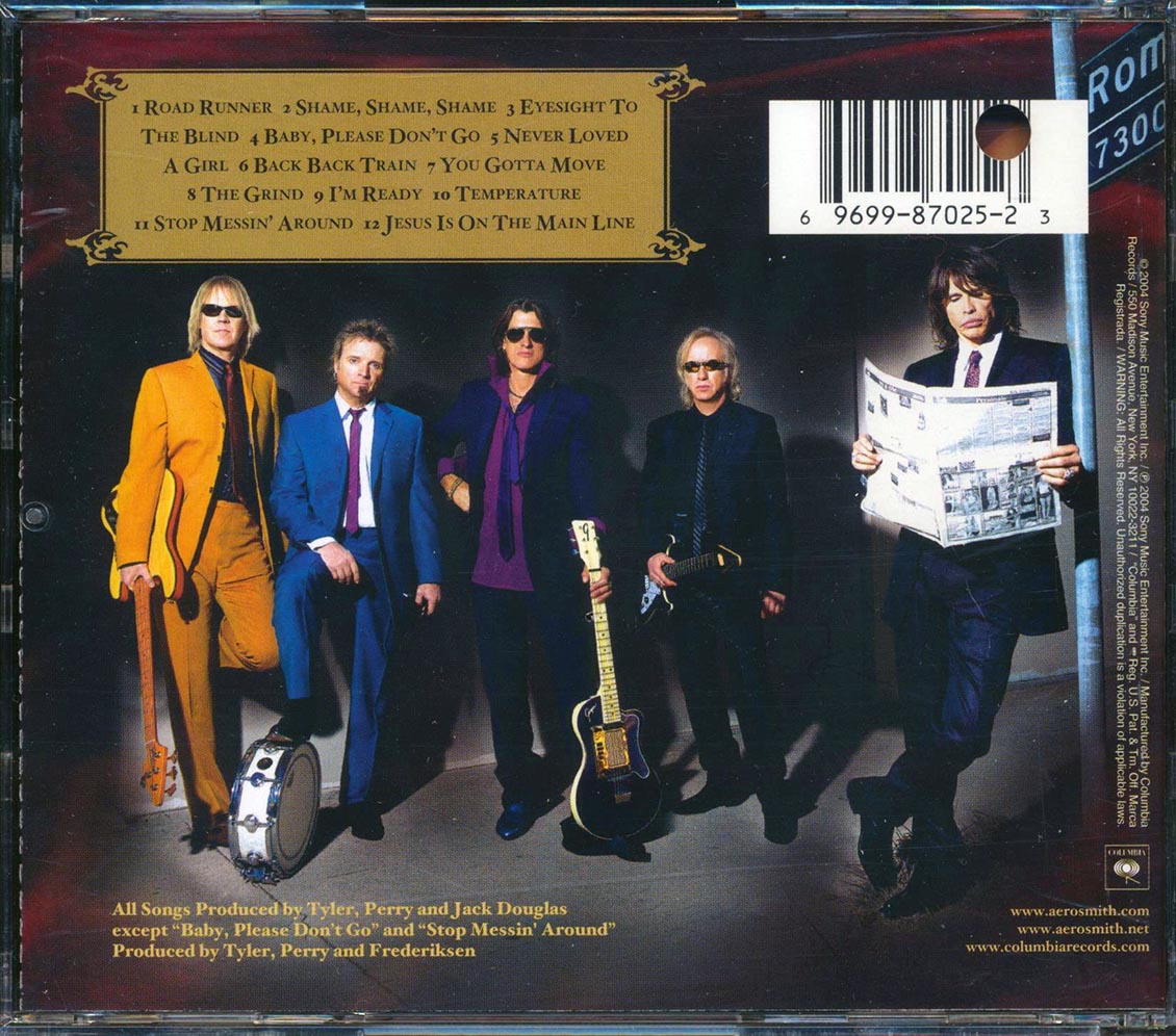Aerosmith - Honkin' On Bobo (marked/ltd stock)