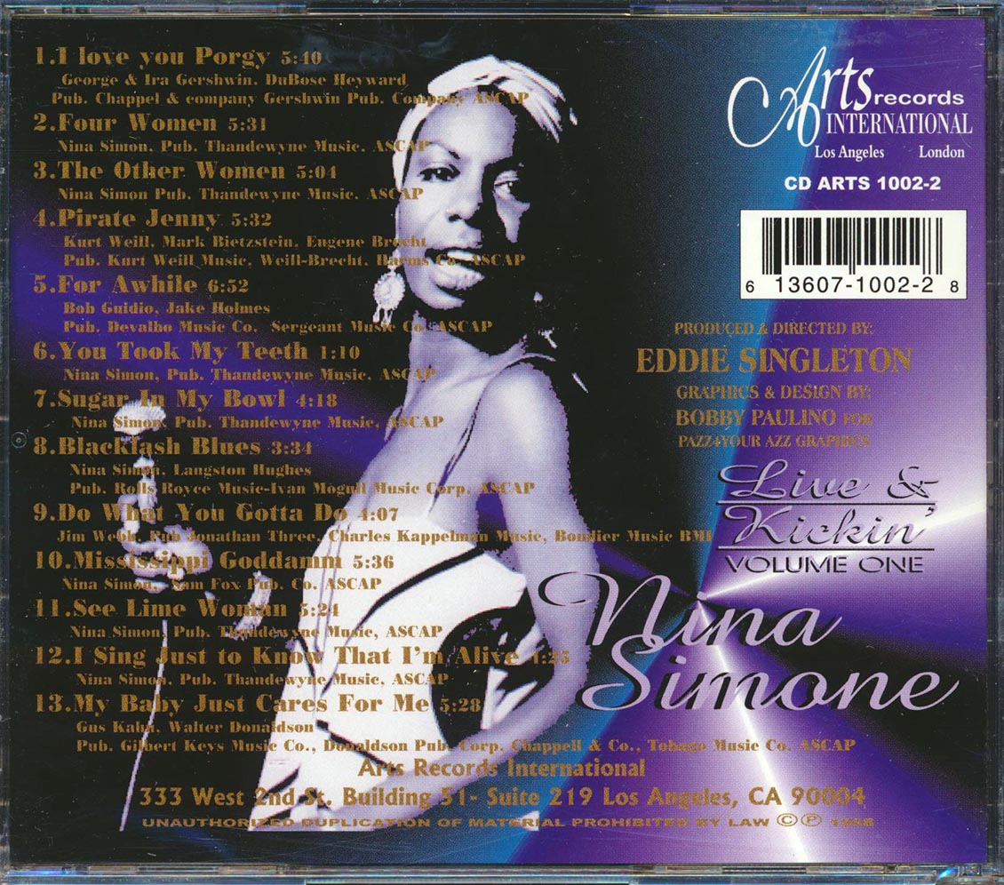 Nina Simone - Live & Kickin' In The Caribbean Volume 1