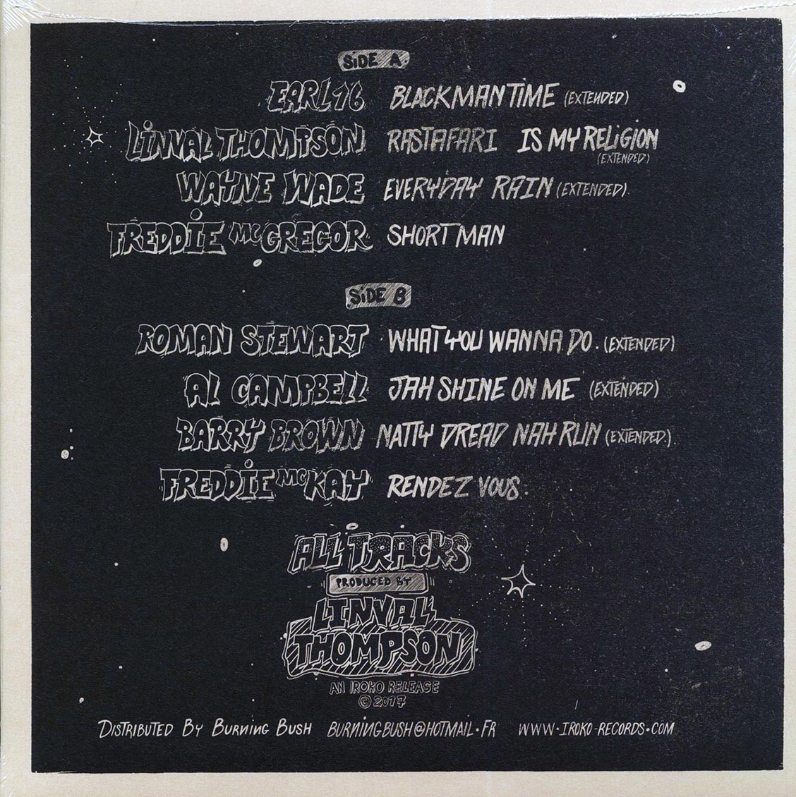 Linval Thompson, Barry Brown, Freddie Mckay, Etc. - Blackman Time: A Thompson Sound Production