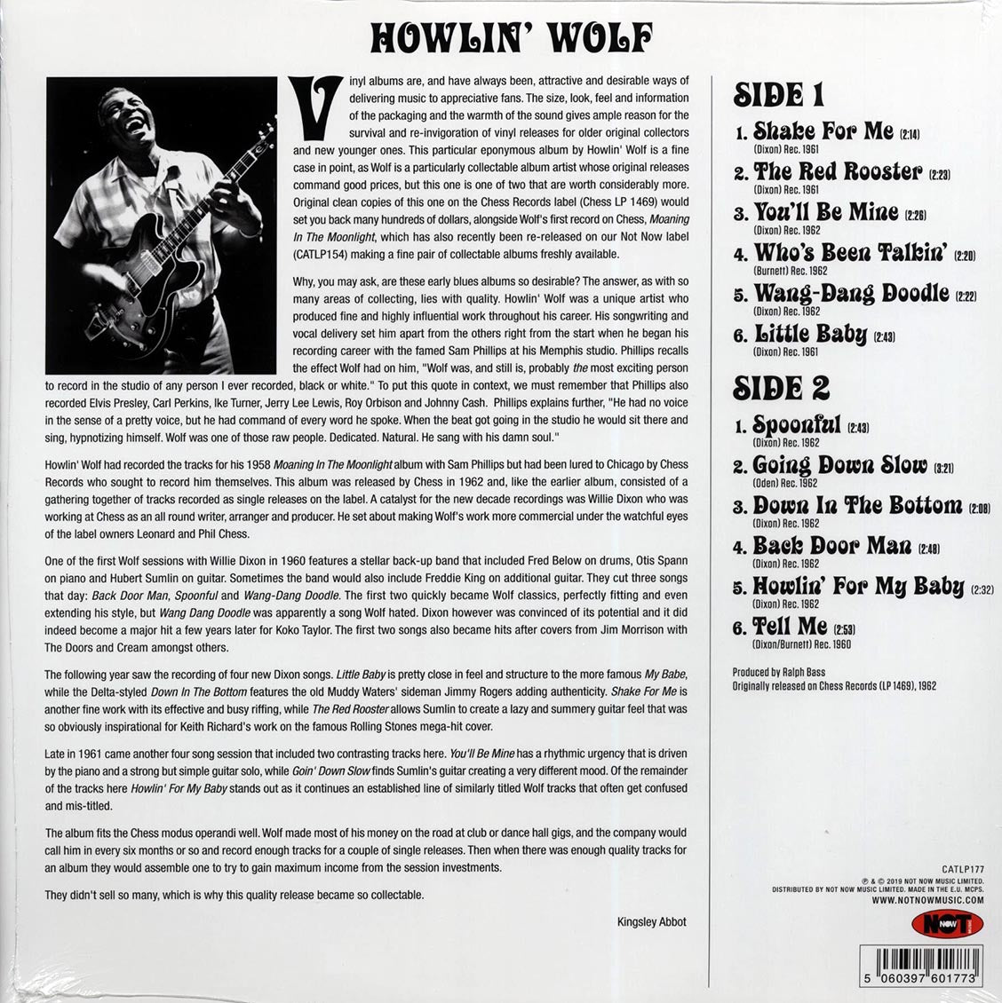 Howlin' Wolf - Howlin' Wolf (180g)